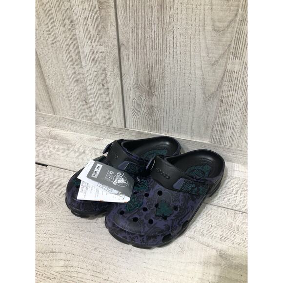 2024 Disney The Haunted Mansion Wallpaper Clogs Crocs Men’s 8 Women's 10 New - Picture 4 of 10